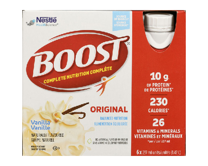 Boost Vanilla 6X237ml 6 Pk - 15822