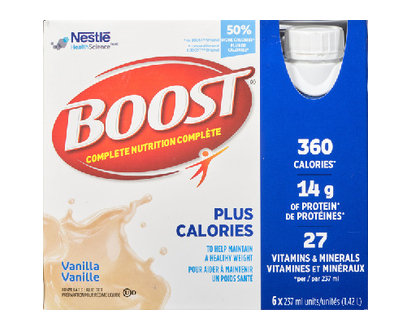 Boost Plus Vanilla  6X237ml 6 Pk - 15872