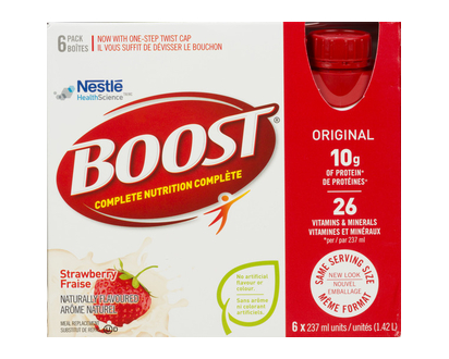 Boost Strawberry  6X237ml 6 Pk - 15892