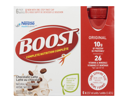 Boost Mocha  6X237ml 6 Pk - 15902