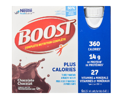 Boost Plus Chocolate  6X237ml 6 Pk - 15912