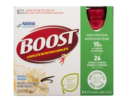 Boost Hi Protein Vanilla 237Ml 6 Pk - 45165