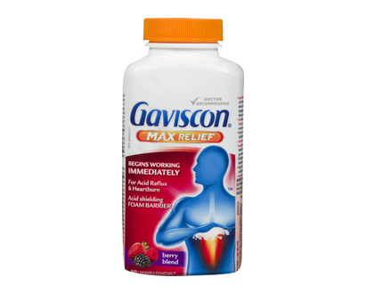 Gaviscon Extra Strength Berry Blend Tabs 50 Pk - 10988