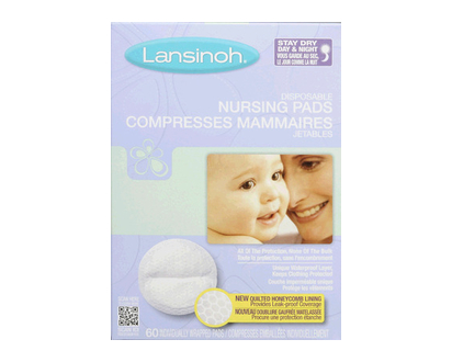 Lansinoh Disposable Nursing Pads 60 Pk - 20265