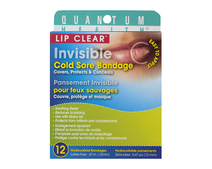 Quantum Lipclear Invisible Cold Sore Ban 10 Ct - 01676