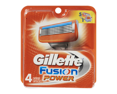 Gillette Fusion Power Blades 4 Pk - 15687