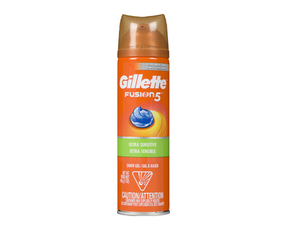Gillette Fusion Shave Gel - Sensitive 198 Gr - 15905