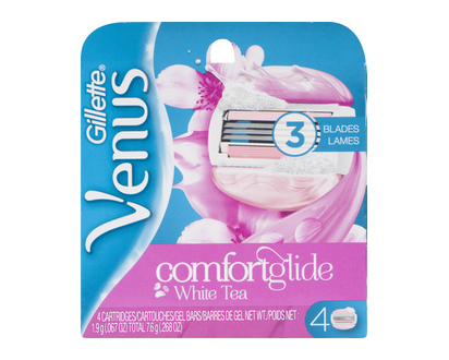 Gillette Venus Refills  Spa Breeze 4 Pk - 30102