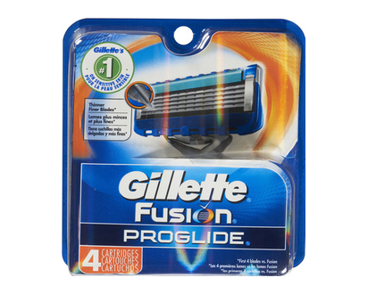 Gillette Fusion Proglide Manual Refills 4 Pk - 30286