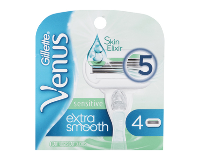 Venus Embrace Sensitive 5Blade Cartridge 4 Ct - 50389