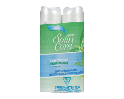 Gillette Satin Care Dry Skin Shave Gel 2X 198 Gr - 52807