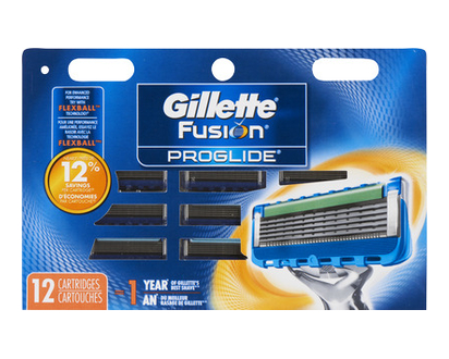 Gillette Fusion5 Pg Mnl Cart Billboard 12 Pk - 64932