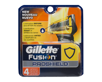 Gillette Fusion Proshield Cartridges 4 Pk - 65614