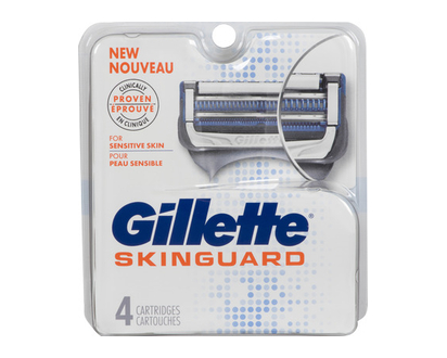 Gillette Skinguard Cart S Skin 4 Pk - 66509