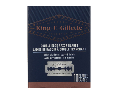 King C Gillette Double Edge Razor Refills 10 Pk - 67049