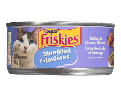 Friskies Shredded Turkey & Cheese 156 Gr - 15077