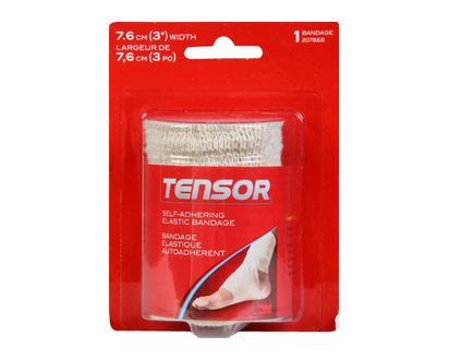 3M Tensor Self Adhering Elastic Bandage 3In 1 Un - 05728
