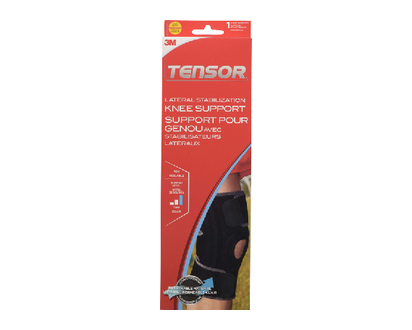 3M Tensor Lateral Stabl Knee Support Black 1 Un - 21658