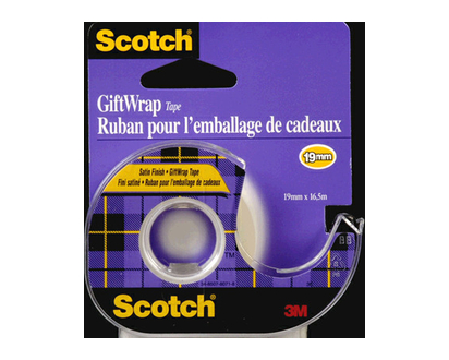 Scotch Gift Wrap Tape 1 Un - 67501