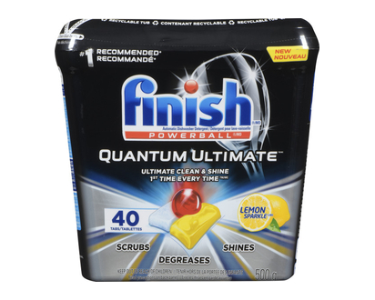 Finish Quantum Ultimate Lemon 40 Pk - 36780