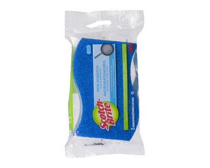 3M Scotch Brite Scrub Sponge All Surface 2 Pk - 07983
