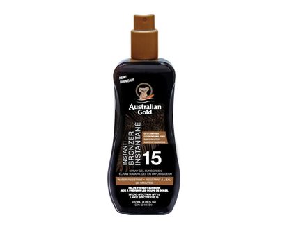 Australian Gold Spray Gel Spf 15 W Bronzer 237 Ml - 73011