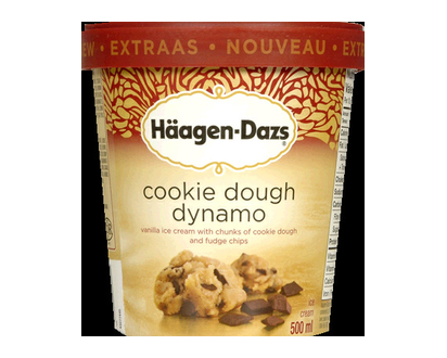 Haagen Dazs Extras Cookie Dough 500 Ml - 12922
