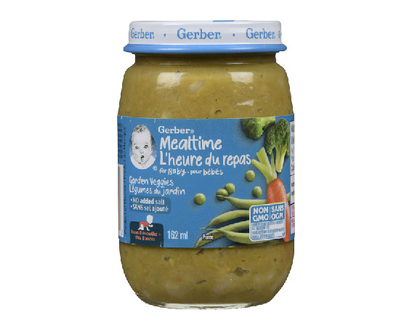 Gerber Puree Jar Garden Veg 162 Ml - 20046