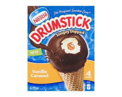 Drumstick Vanilla Caramel Dip 4 Pk - 37130