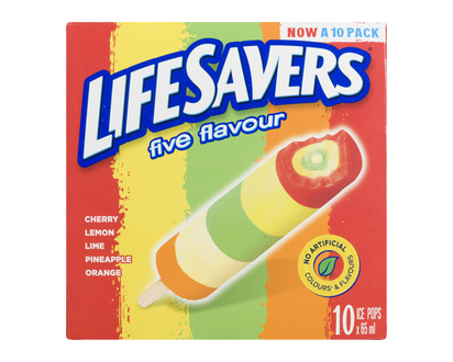 Lifesavers Popsicle 10 Pk - 37145