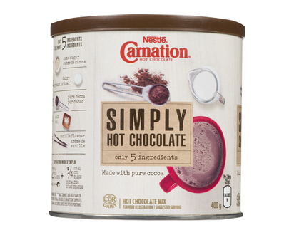 Carnation Hot Chocolate Simply 400 Gr - 38231