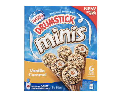 Drumstick Minis Van Caramel 63Ml 6 Pk - 38378
