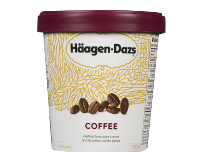 Haagen Dazs Ice Cream Coffee 500 Ml - 68184