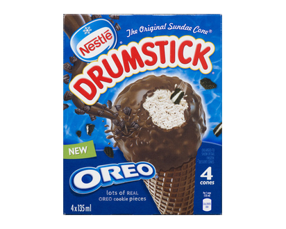 Nestle Drumstick Cookies&Crm Multipack 4 Pk - 68196