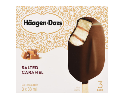 Haagen Dazs Choc Salted Caramel 3 Pk - 88664