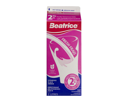 Beatrice Milk 2% 2 Lt - 11001