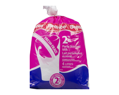 Beatrice Milk Partly Skimmed 2% 4 Lt - 11101