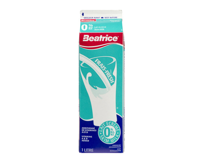 Beatrice Milk Skim 0.1% 1 Lt - 11302