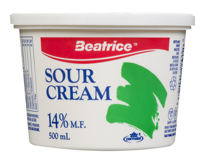 Beatrice Sour Cream 14% 500 Gr - 14202