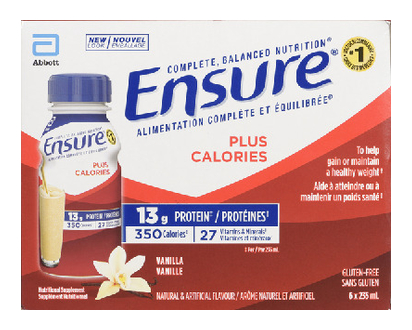 Ensure Plus Vanilla 235Ml 6 Pk - 00750