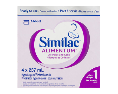 Similac Alimentum Hypoalrgnc Formula 237Ml 4 Pk - 58267