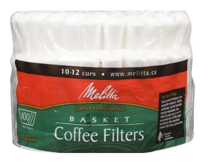 Melitta Coffee Filters Basket 100 Pk - 62940
