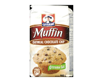 Quaker Muffin Mix Chocolate Chip 900 Gr - 10486