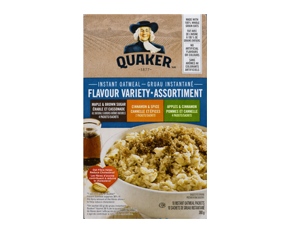 Quaker Instant Oatmeal Variety 314 Gr - 11300