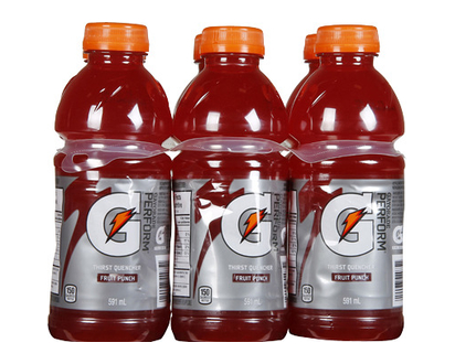 Gatorade Fruit Punch 591Ml 6 Pk - 42075
