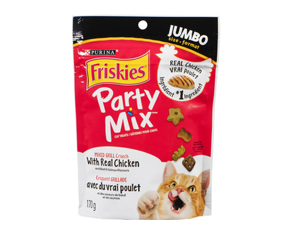Friskies Party Mix Chkn Beef Slmn 170 Gr - 21348
