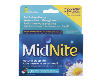 Midnite Natural Sleep Supplement 30 Pk - 10094