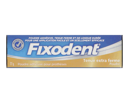 Fixodent Denture Adhesive Powder Extra Hld 77 Gr - 00780