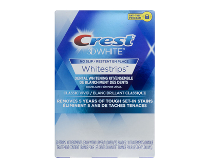 Crest 3D Whitestrips Classic Vivid 10 Pk - 07899