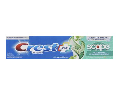 Crest Complt Wht Plus Scope Mint Fr Tpaste 120 Ml - 08295